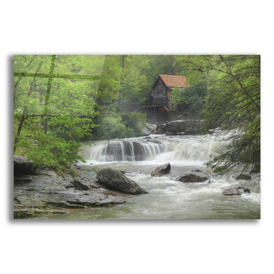 Epic Art 'Glade Creek Grist Mill' by Lori Deiter, Acrylic Glass Wall Art