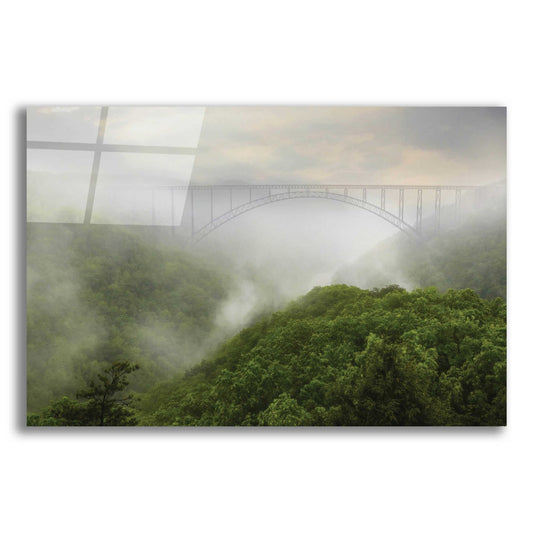 Epic Art 'New River Gorge Bridge' by Lori Deiter, Acrylic Glass Wall Art