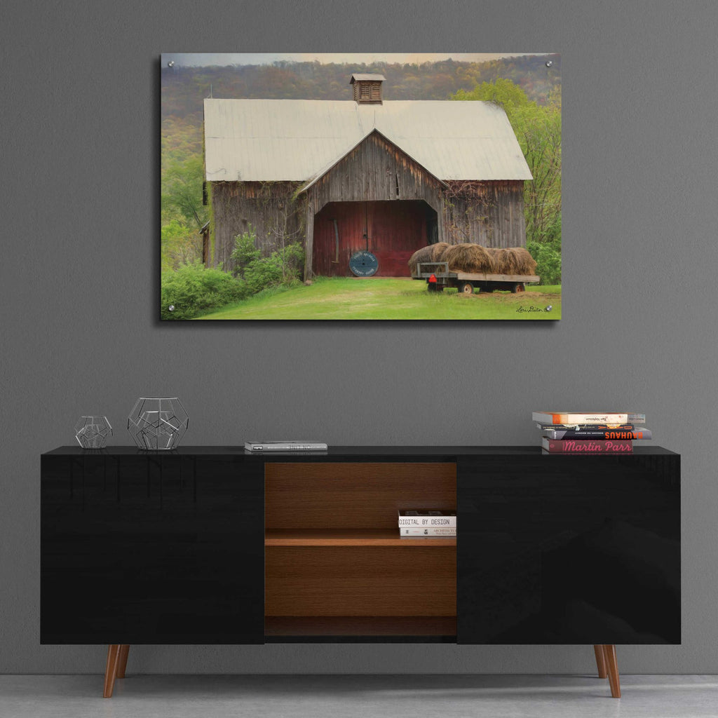 Epic Art 'Old Hay' by Lori Deiter, Acrylic Glass Wall Art,36x24