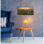 Epic Art 'New York Country Sunset' by Lori Deiter, Acrylic Glass Wall Art,24x12