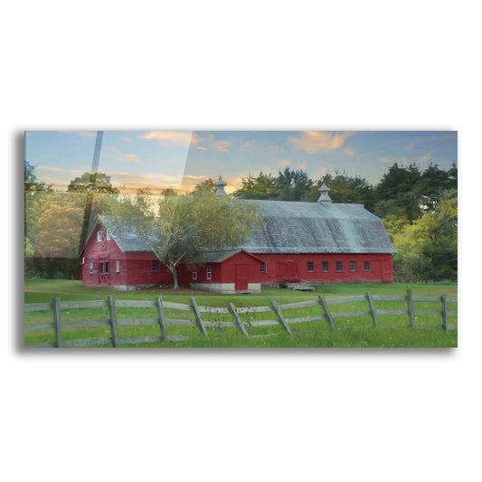 Epic Art 'Fenced In' by Lori Deiter, Acrylic Glass Wall Art,2:1