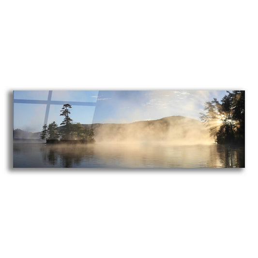 Epic Art 'Lake Luzerne Sunrise' by Lori Deiter, Acrylic Glass Wall Art,3:1