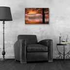 Epic Art 'Every Sunrise' by Lori Deiter, Acrylic Glass Wall Art,24x16