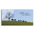 Epic Art 'Home Is Where Your Herd Is' by Lori Deiter, Acrylic Glass Wall Art,2:1