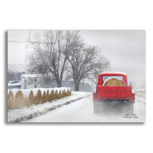 Epic Art 'Haulin' Hay' by Lori Deiter, Acrylic Glass Wall Art