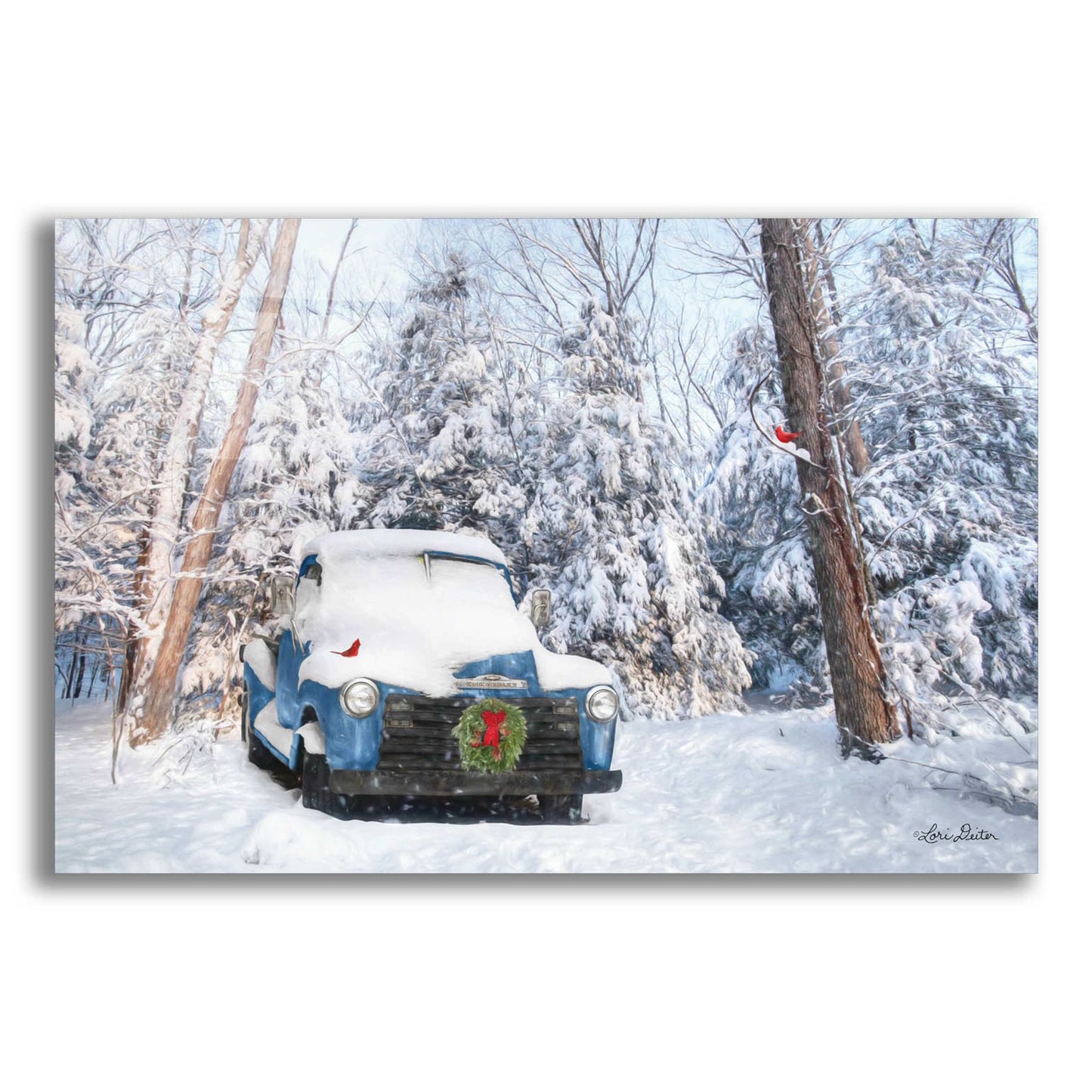 Epic Art 'Winter Storage' by Lori Deiter, Acrylic Glass Wall Art