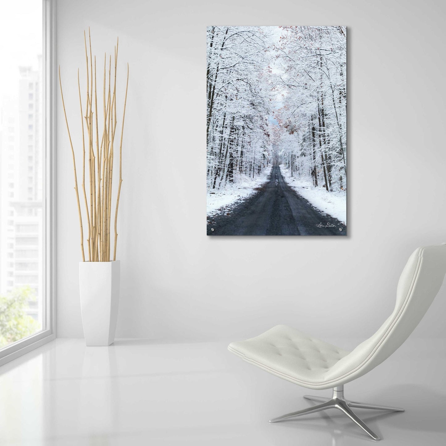 Epic Art 'All Roads Lead Home' by Lori Deiter, Acrylic Glass Wall Art,24x36