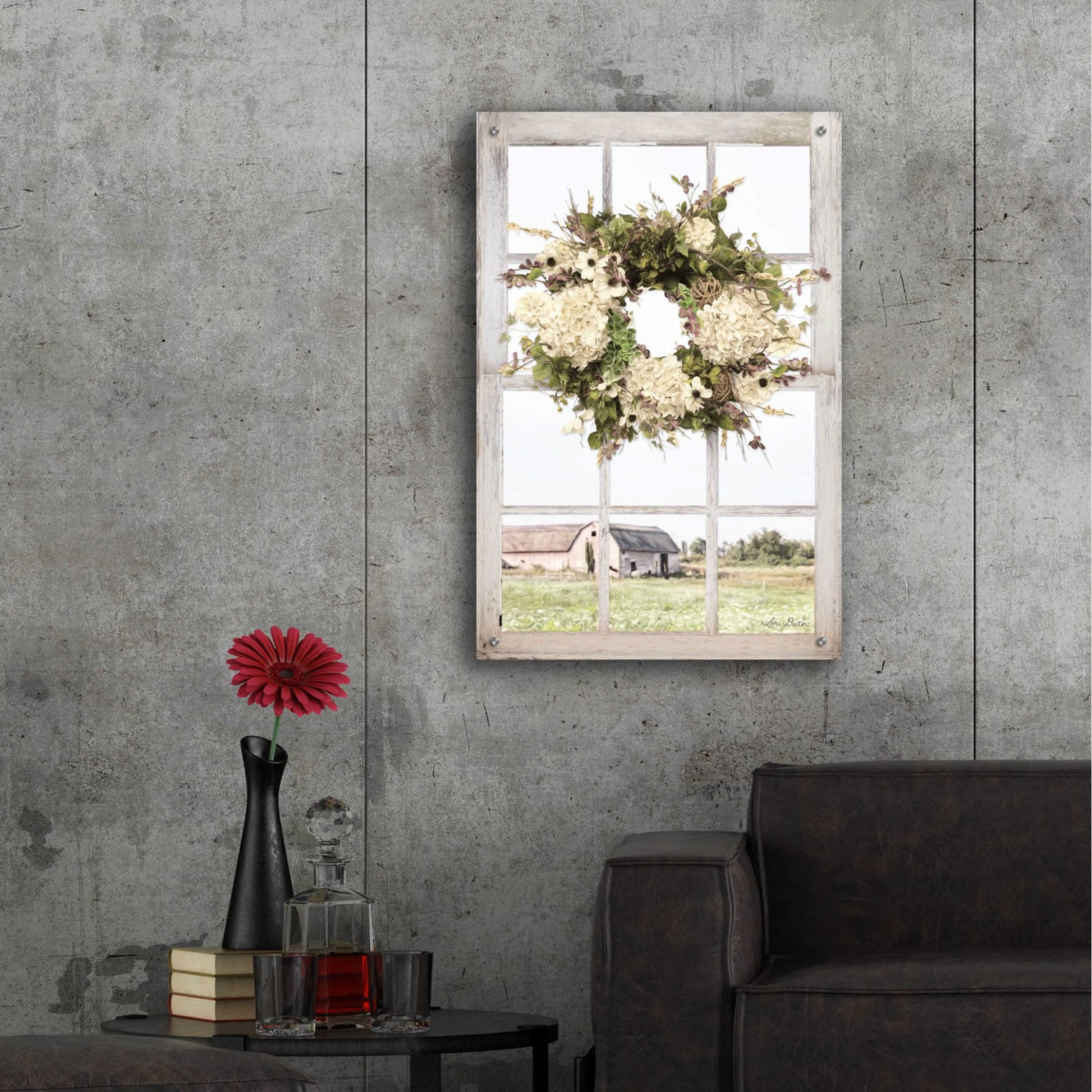 Epic Art 'Pleasant View' by Lori Deiter Acrylic Glass Wall Art,24x36