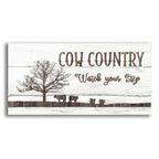 Epic Art 'Cow Country' by Lori Deiter Acrylic Glass Wall Art,2:1