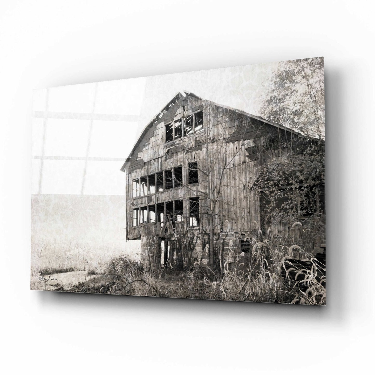 Epic Art 'Mahantongo Barn' by Lori Deiter Acrylic Glass Wall Art,16x12