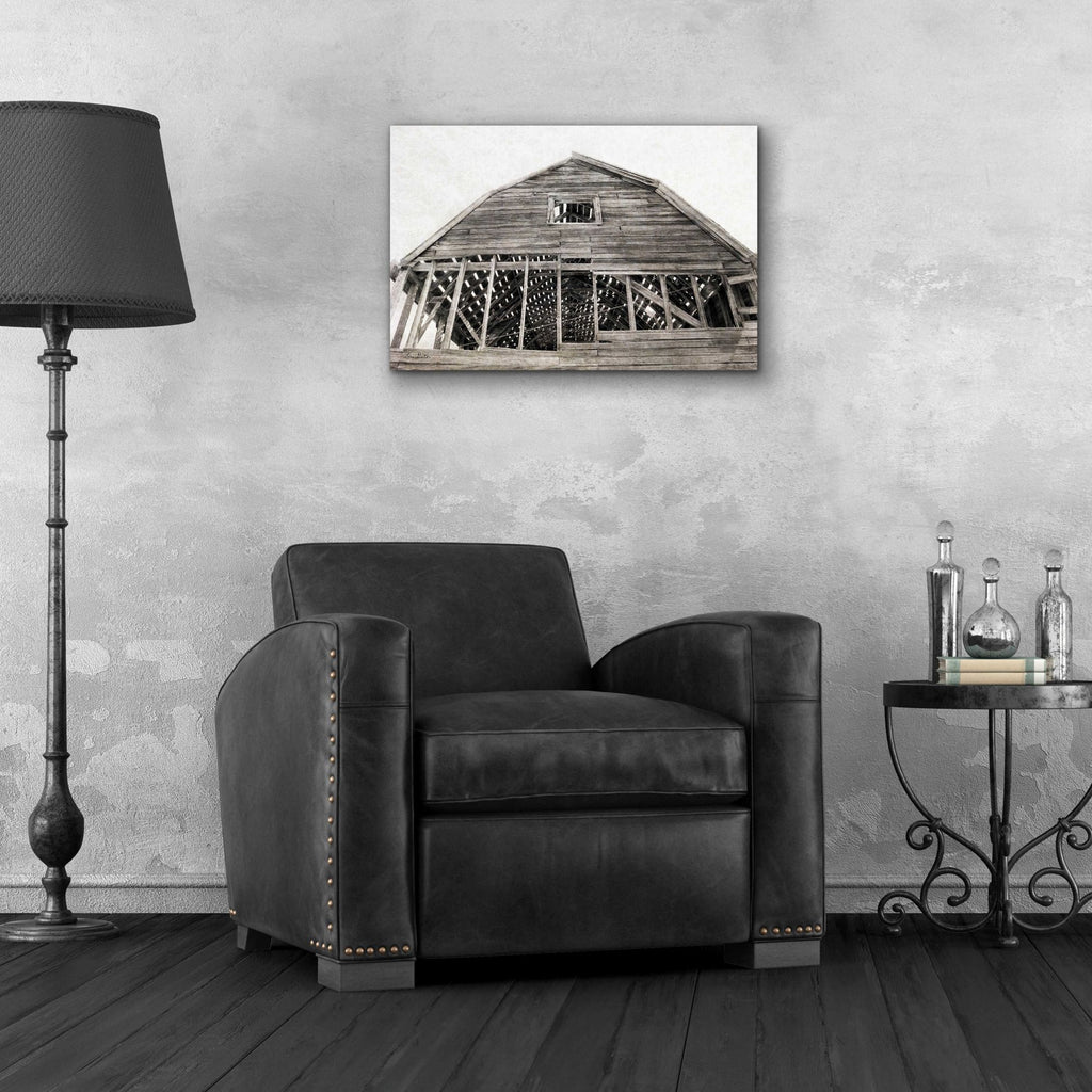 Epic Art 'Wyoming Barn' by Lori Deiter Acrylic Glass Wall Art,24x16