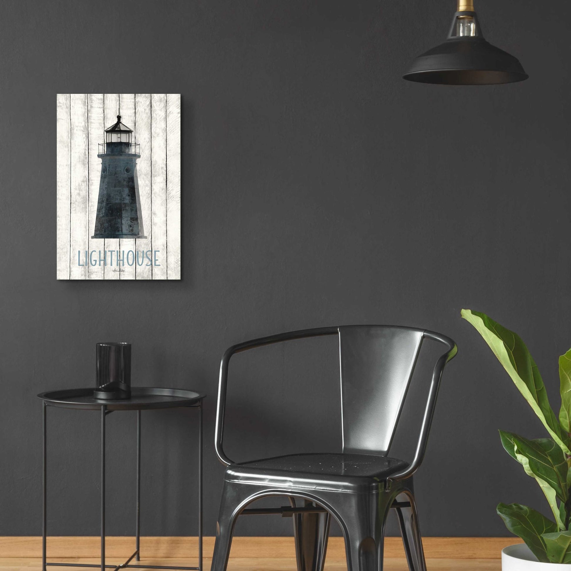 Epic Art 'Lighthouse' by Lori Deiter Acrylic Glass Wall Art,16x24