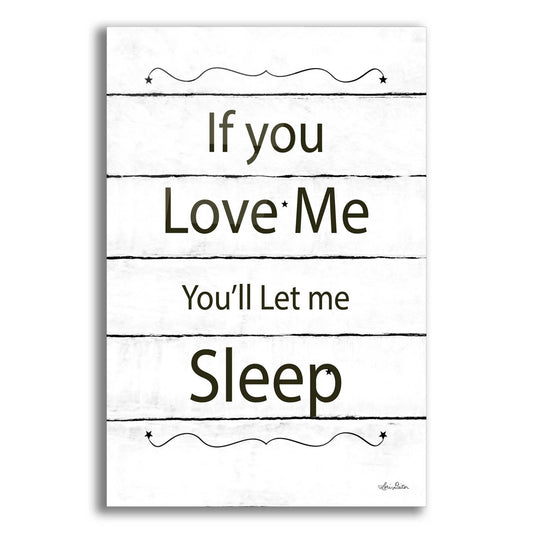 Epic Art 'Let Me Sleep' by Lori Deiter Acrylic Glass Wall Art