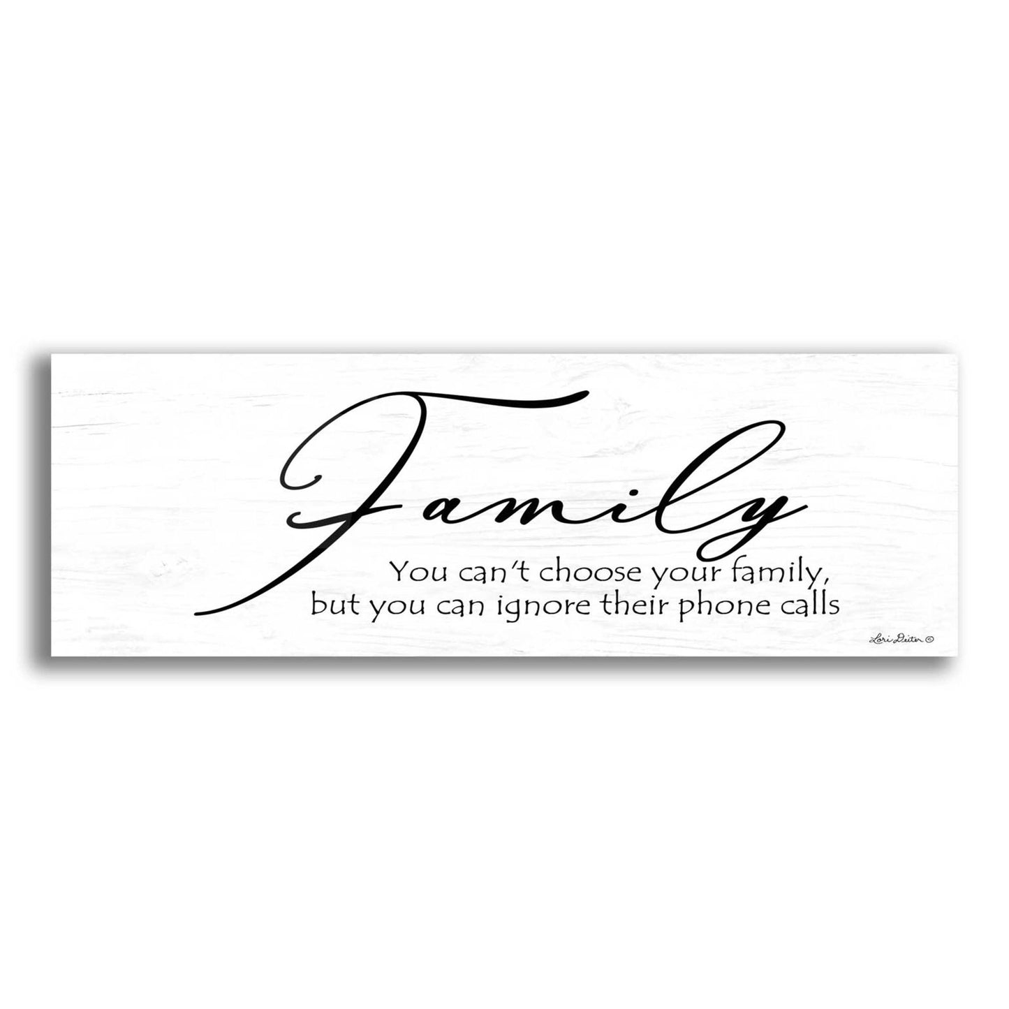 Epic Art 'Family Calls' by Lori Deiter Acrylic Glass Wall Art,2:1