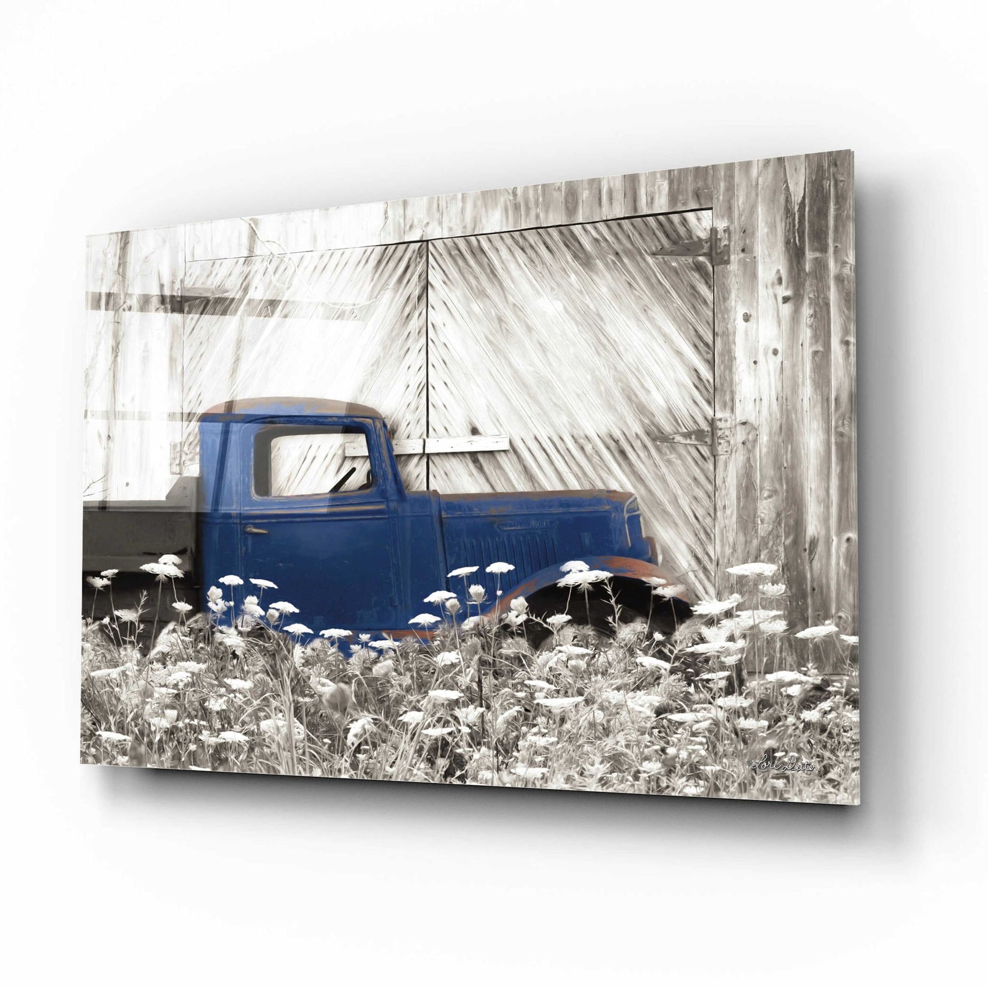 Epic Art 'Age is a Work of Art' by Lori Deiter Acrylic Glass Wall Art,16x12