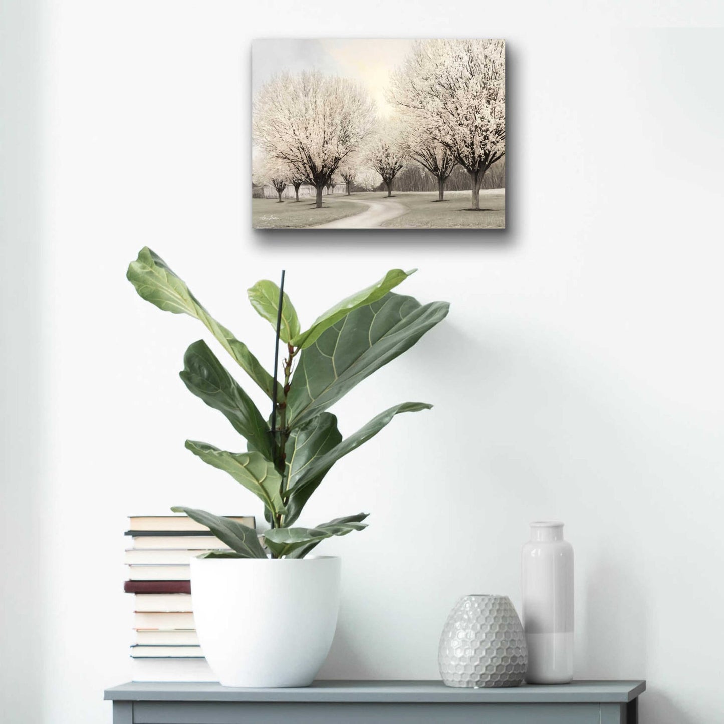 Epic Art 'In Full Bloom' by Lori Deiter Acrylic Glass Wall Art,16x12