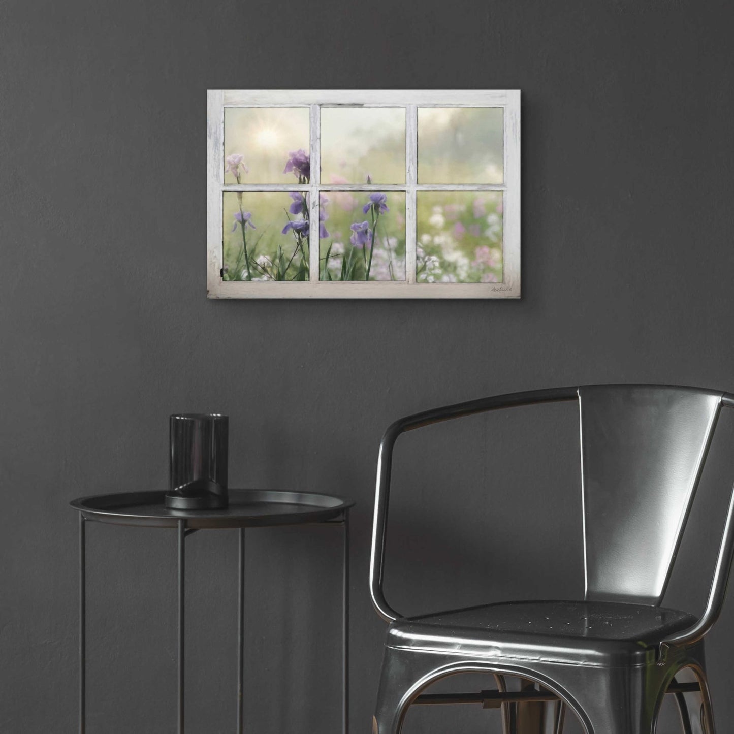 Epic Art 'Framed Flowers' by Lori Deiter Acrylic Glass Wall Art,24x16