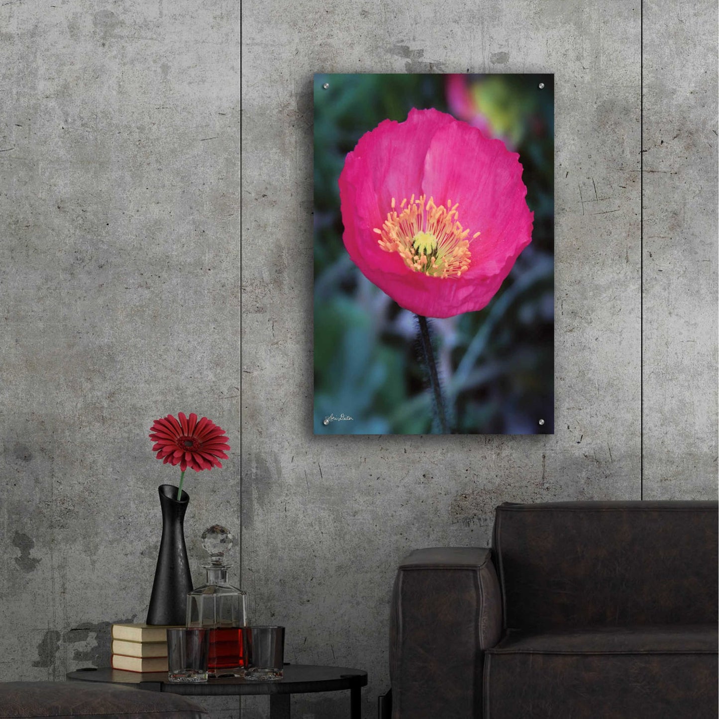 Epic Art 'Floral Pop I' by Lori Deiter Acrylic Glass Wall Art,24x36