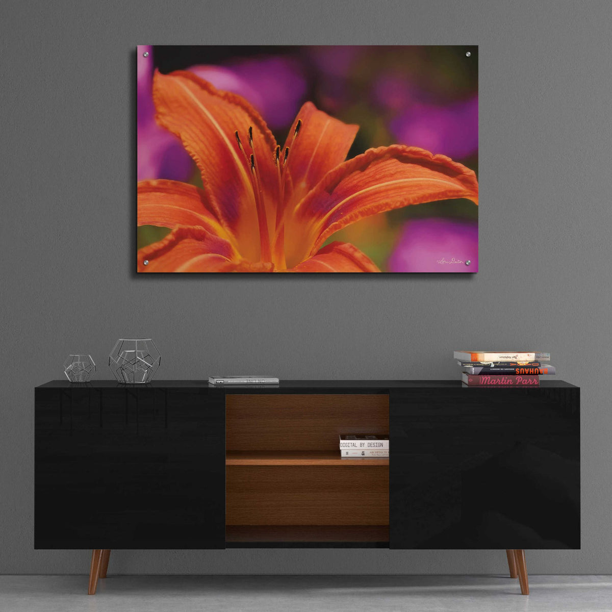 Epic Art 'Floral Pop V' by Lori Deiter Acrylic Glass Wall Art,36x24