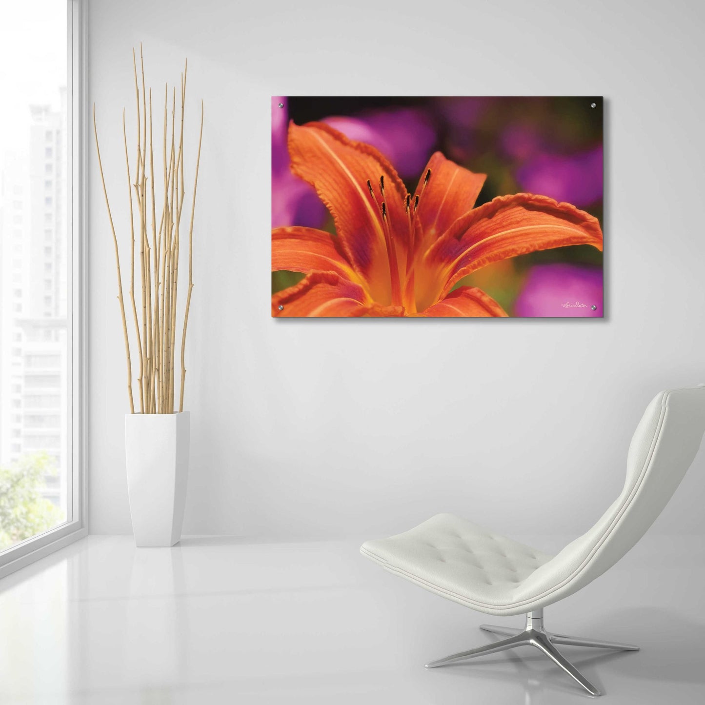 Epic Art 'Floral Pop V' by Lori Deiter Acrylic Glass Wall Art,36x24