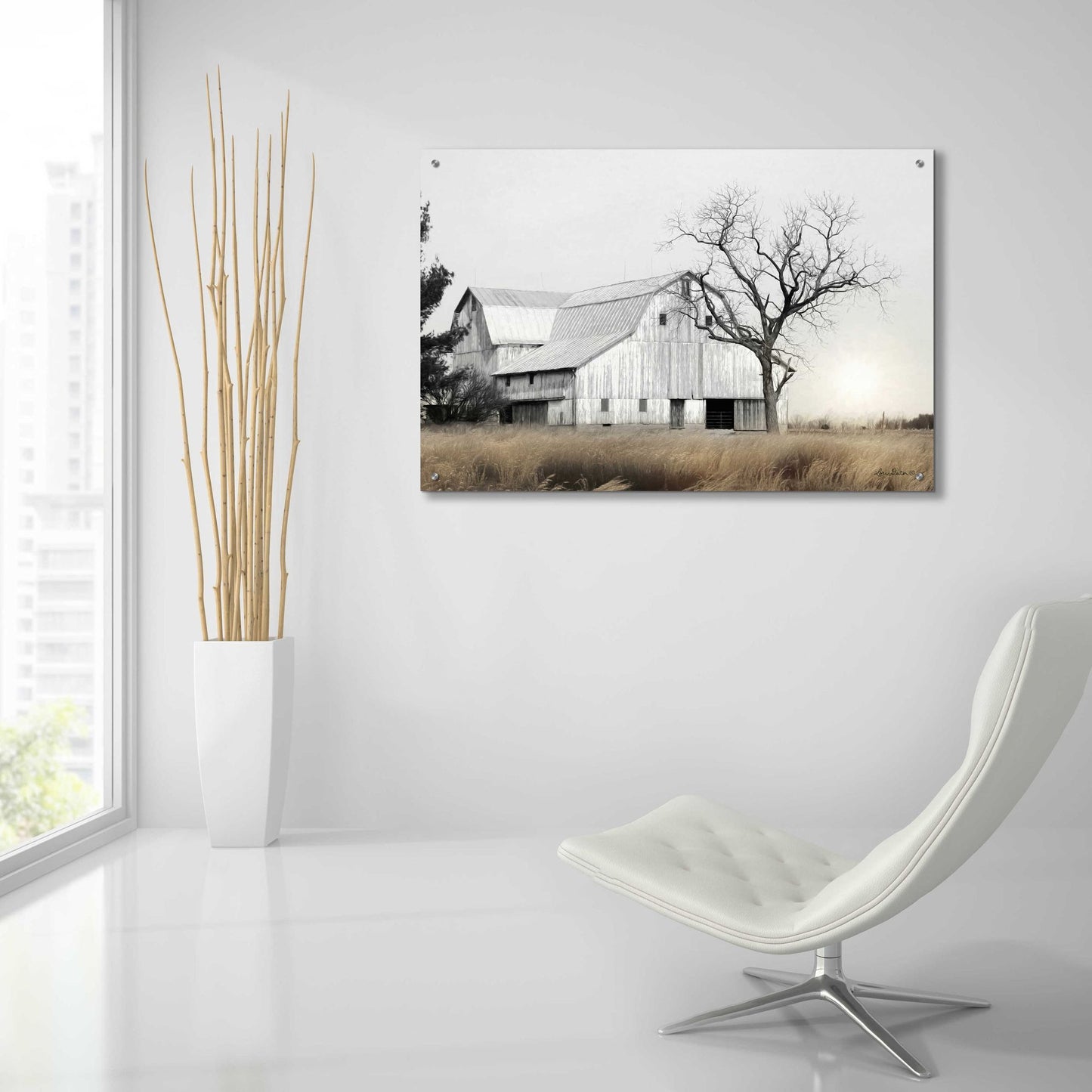 Epic Art 'Ohio Fields I' by Lori Deiter Acrylic Glass Wall Art,36x24