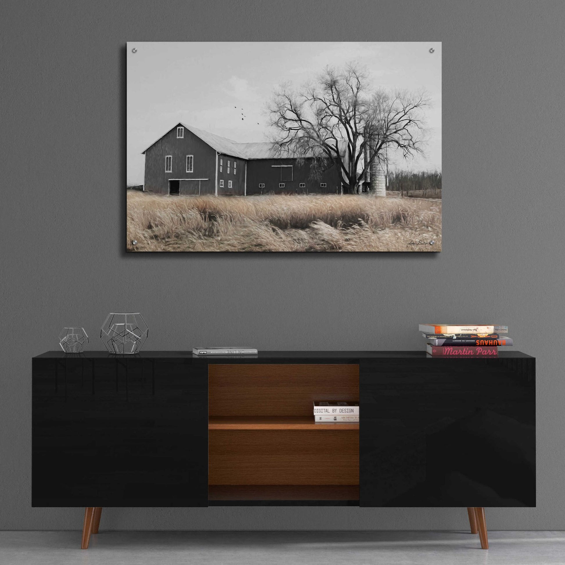 Epic Art 'Ohio Fields II' by Lori Deiter Acrylic Glass Wall Art,36x24