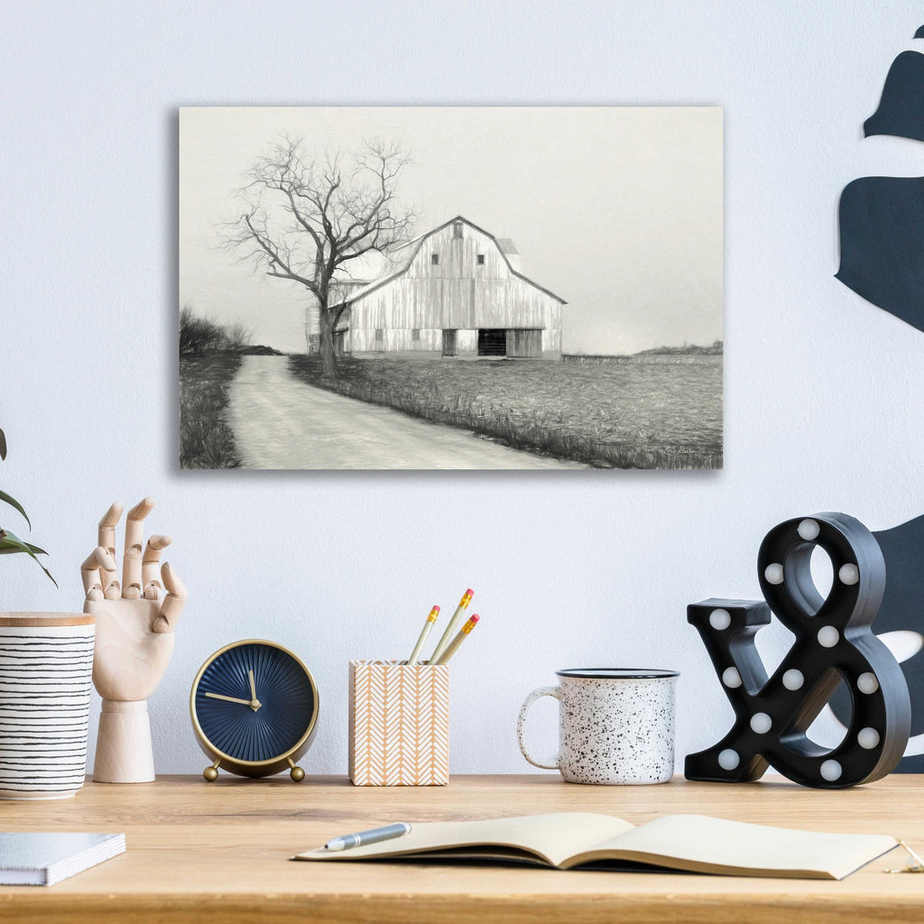 Epic Art 'Ohio Fields III' by Lori Deiter Acrylic Glass Wall Art,16x12