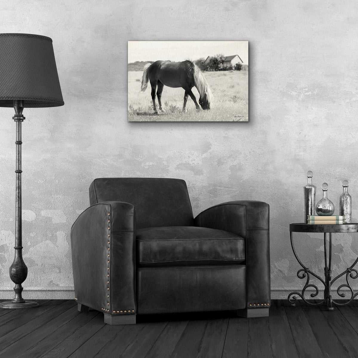 Epic Art 'Summer Grazing' by Lori Deiter Acrylic Glass Wall Art,24x16