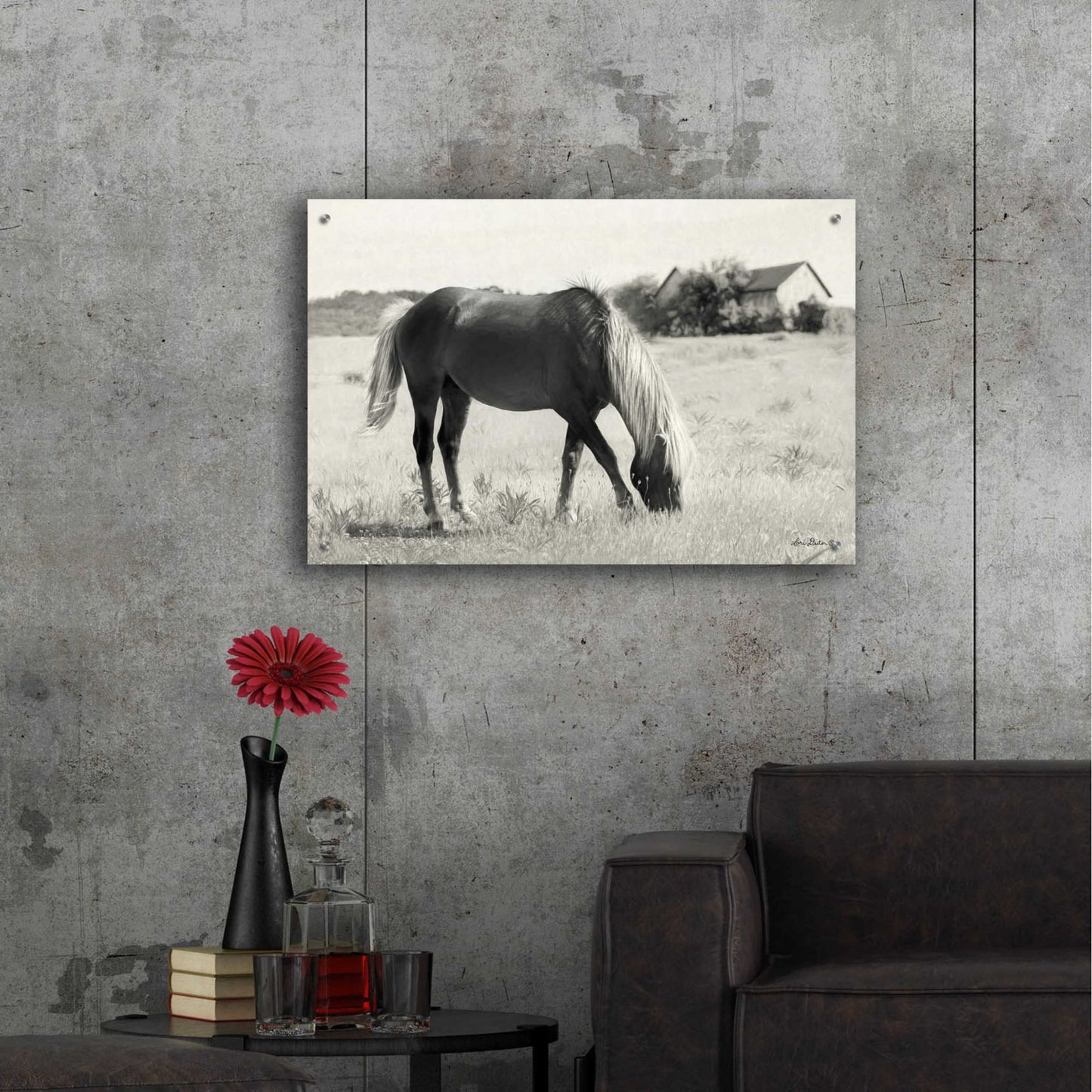 Epic Art 'Summer Grazing' by Lori Deiter Acrylic Glass Wall Art,36x24