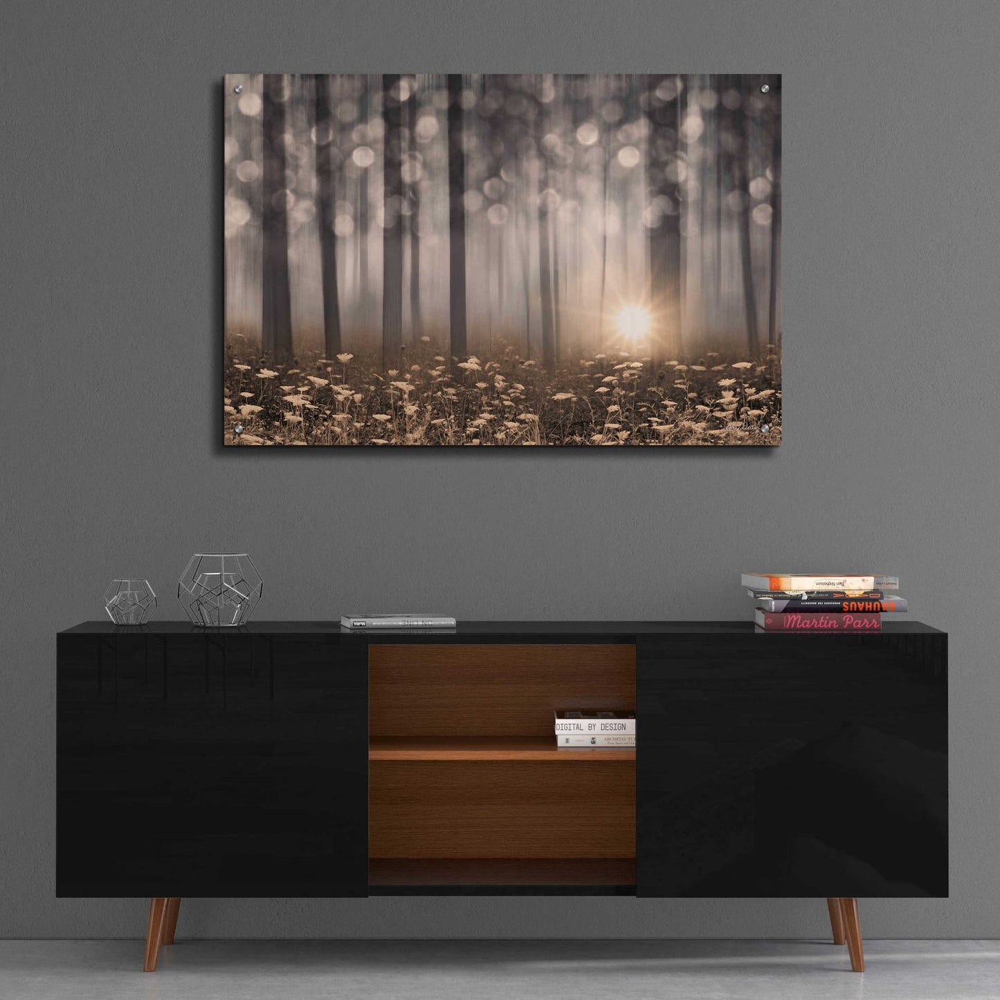 Epic Art 'Enchanted Morning' by Lori Deiter Acrylic Glass Wall Art,36x24