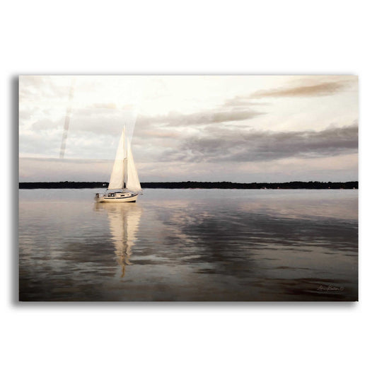 Epic Art 'Sail Away Sailboat' by Lori Deiter Acrylic Glass Wall Art