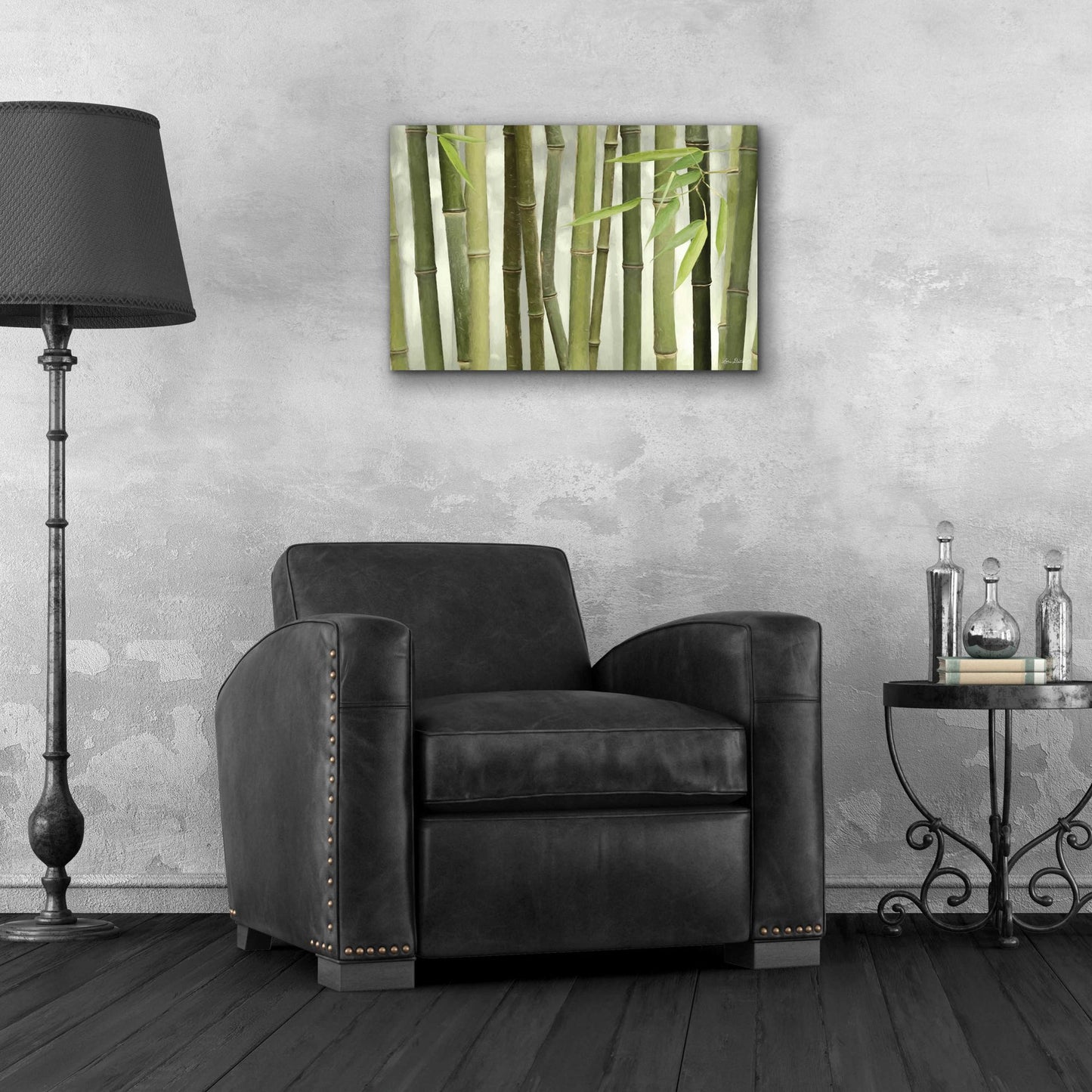 Epic Art 'Backlit Bamboo I' by Lori Deiter Acrylic Glass Wall Art,24x16