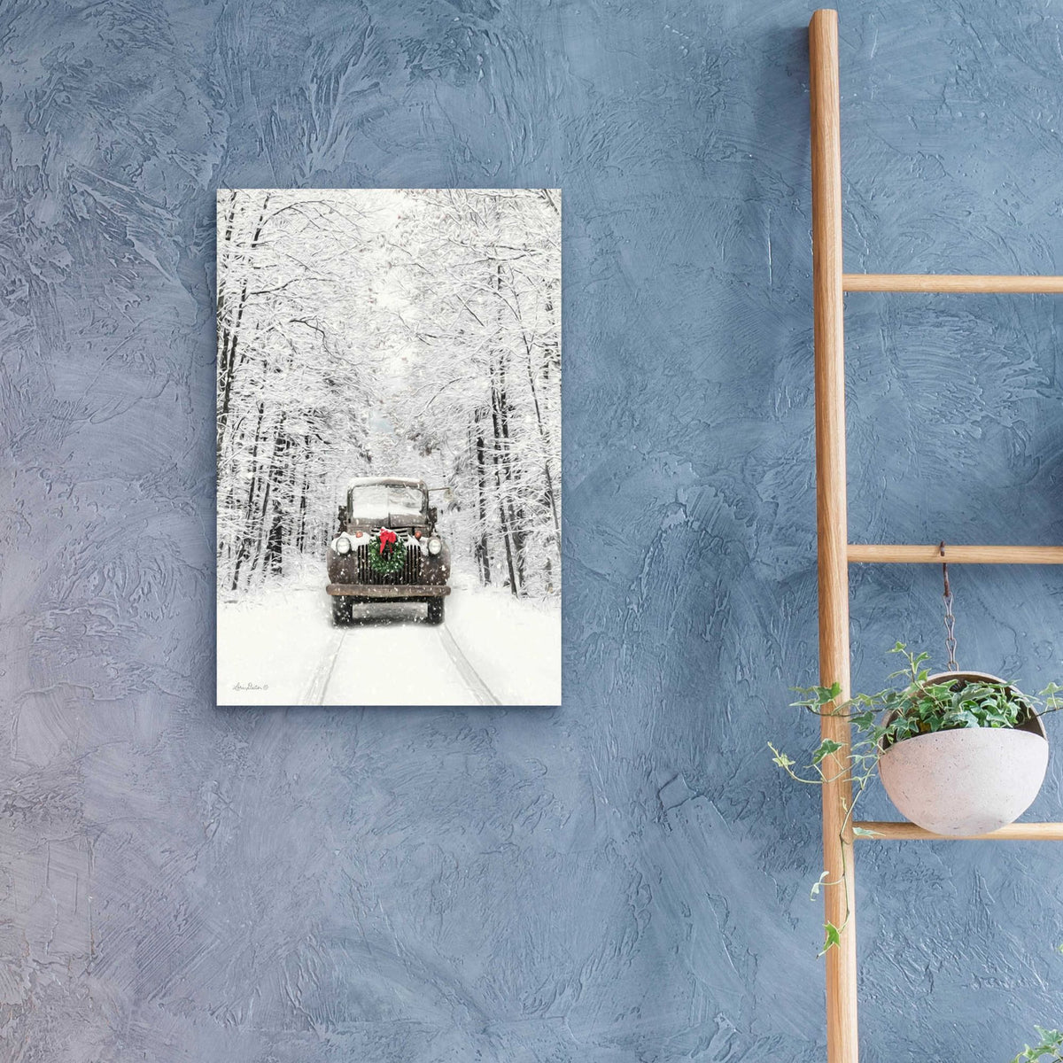 Epic Art 'Antique Christmas' by Lori Deiter Acrylic Glass Wall Art,16x24