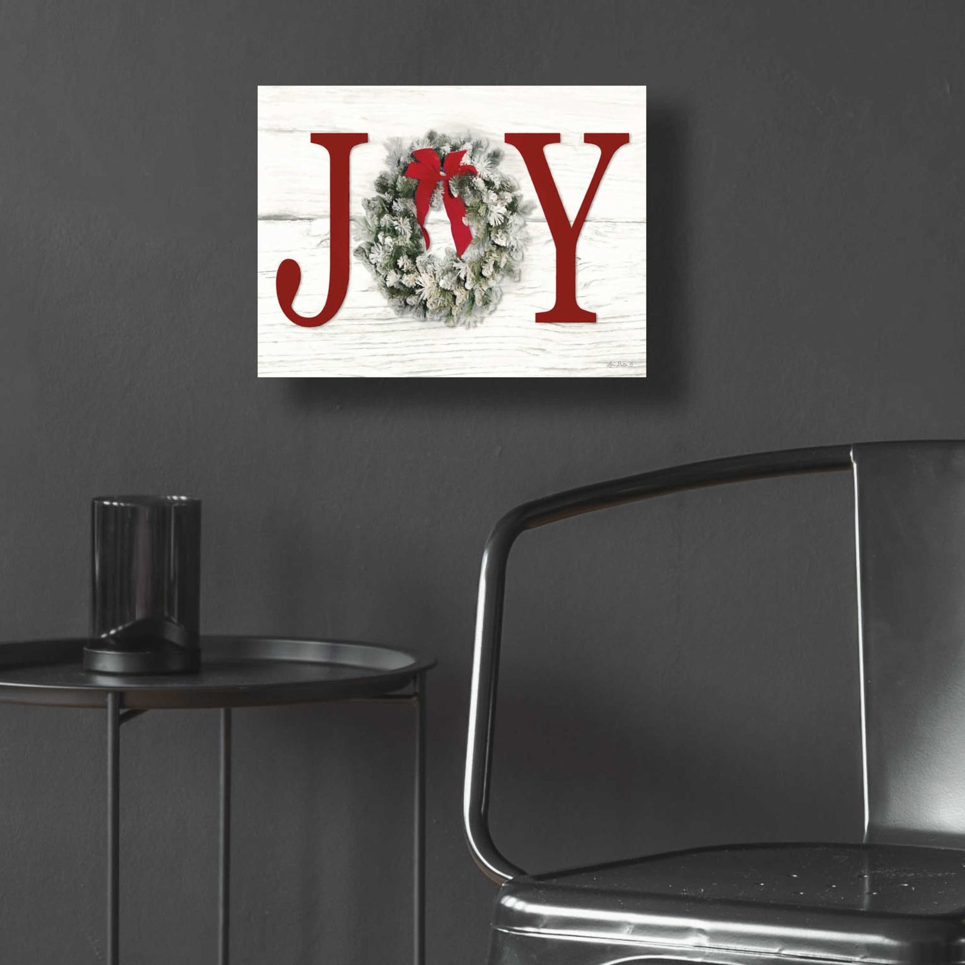 Epic Art 'Christmas Joy' by Lori Deiter Acrylic Glass Wall Art,16x12