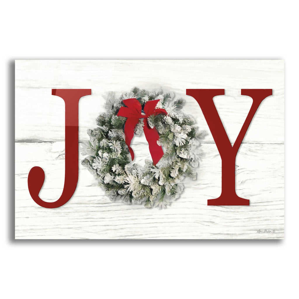 Epic Art 'Christmas Joy' by Lori Deiter Acrylic Glass Wall Art