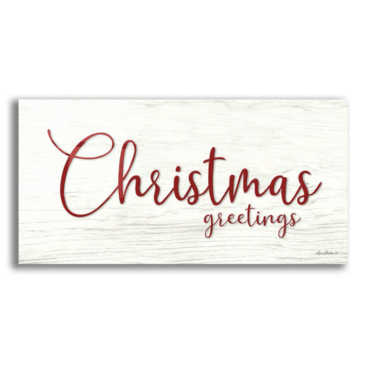 Epic Art 'Christmas Greetings' by Lori Deiter Acrylic Glass Wall Art,2:1