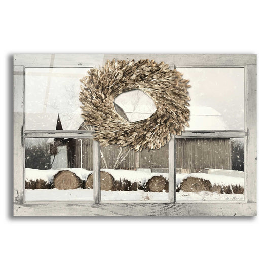 Epic Art 'Millersburg Winter View' by Lori Deiter Acrylic Glass Wall Art