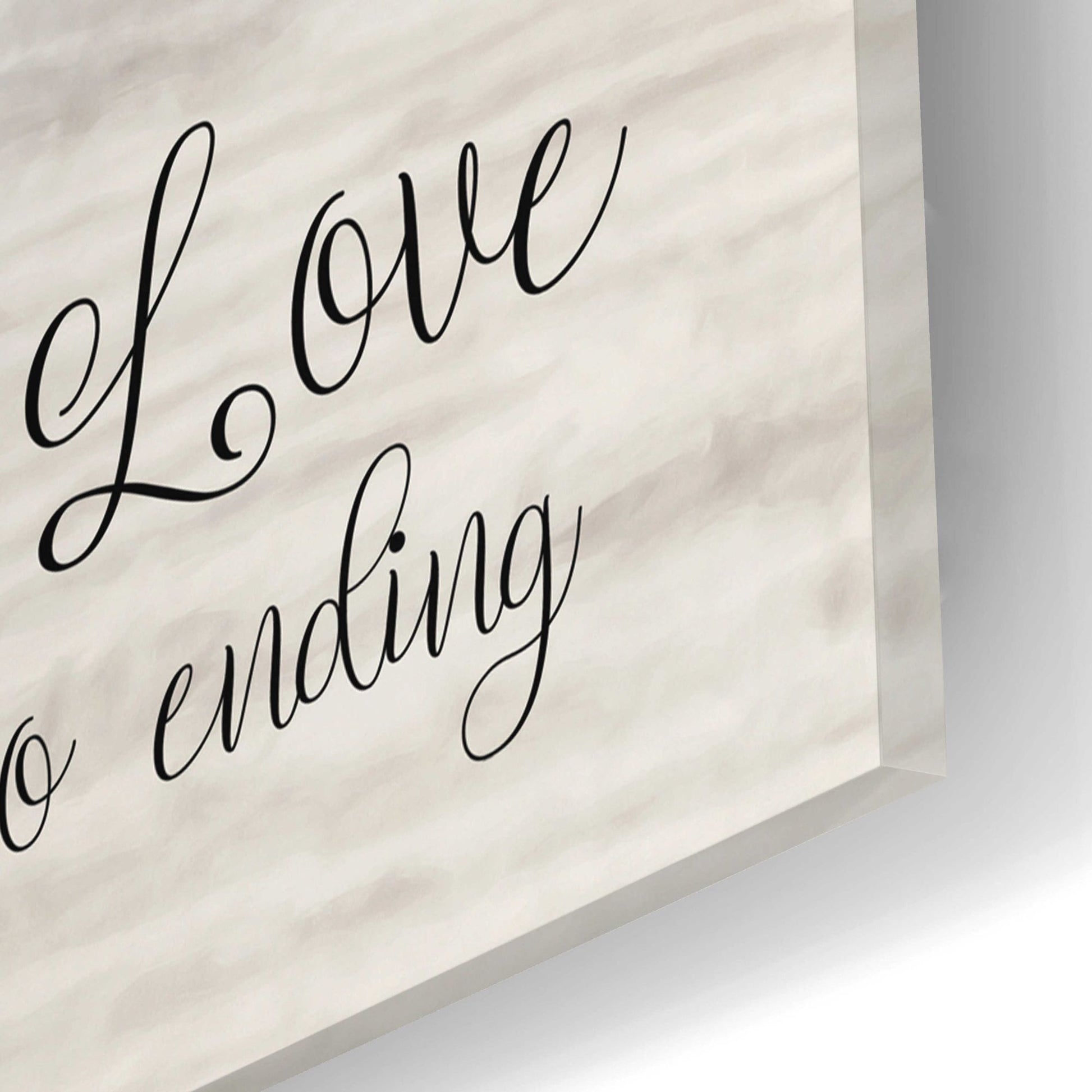 Epic Art 'True Love' by Lori Deiter Acrylic Glass Wall Art,16x12