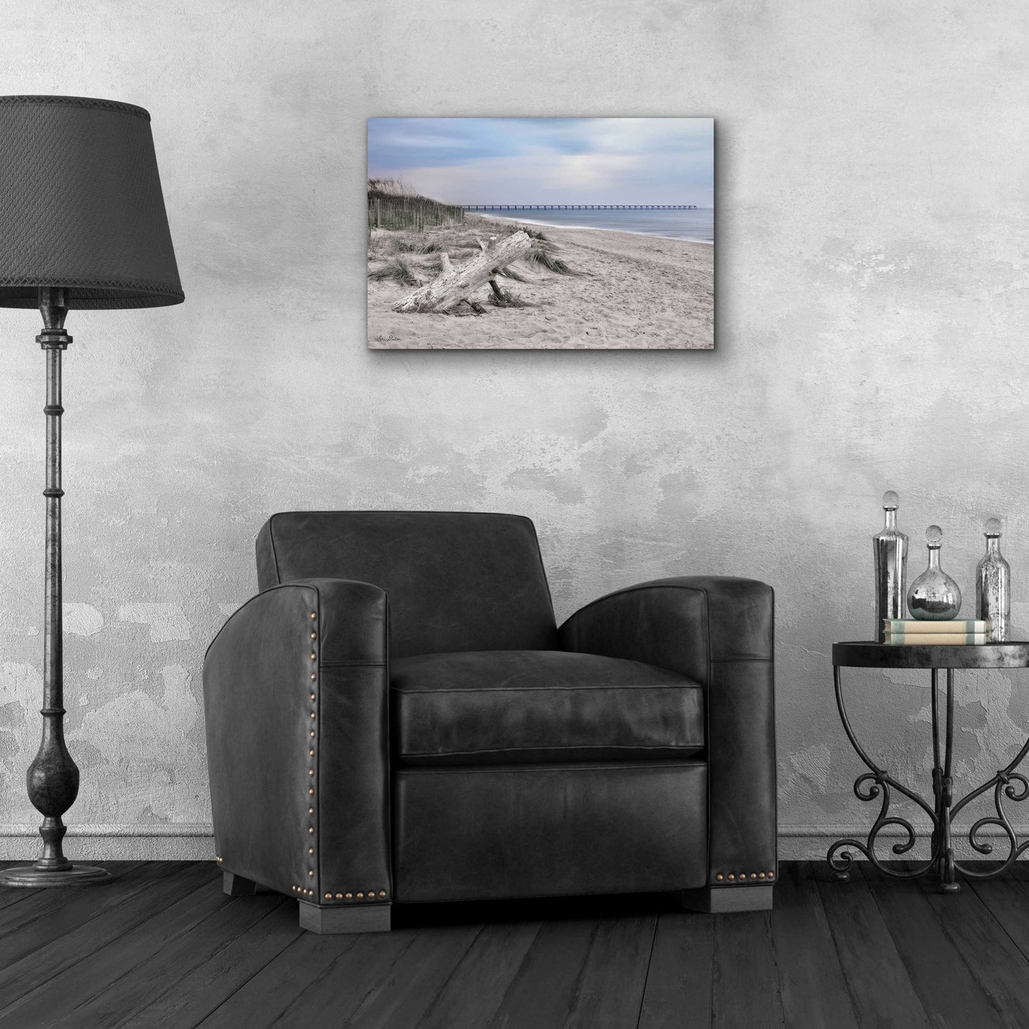 Epic Art 'Outer Banks Beach' by Lori Deiter Acrylic Glass Wall Art,24x16