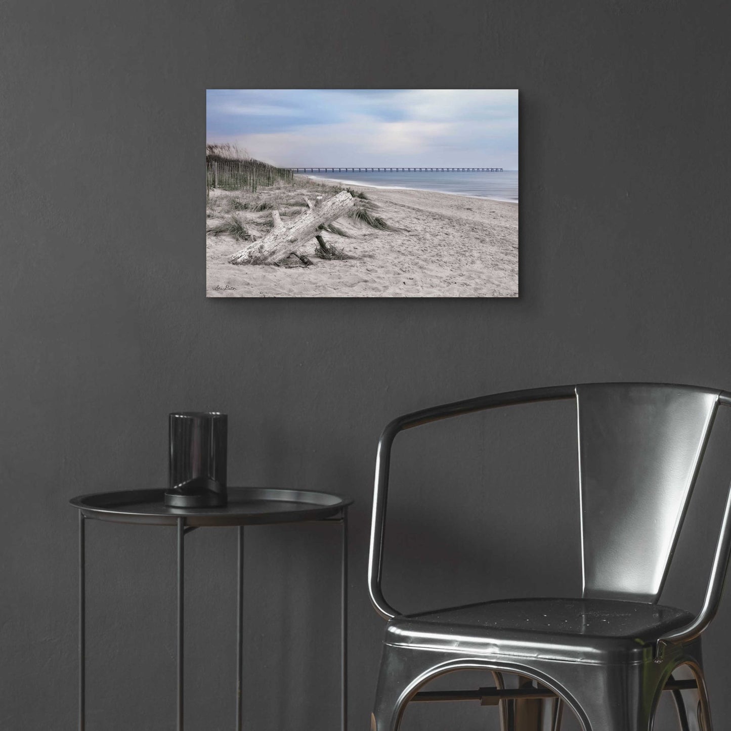 Epic Art 'Outer Banks Beach' by Lori Deiter Acrylic Glass Wall Art,24x16