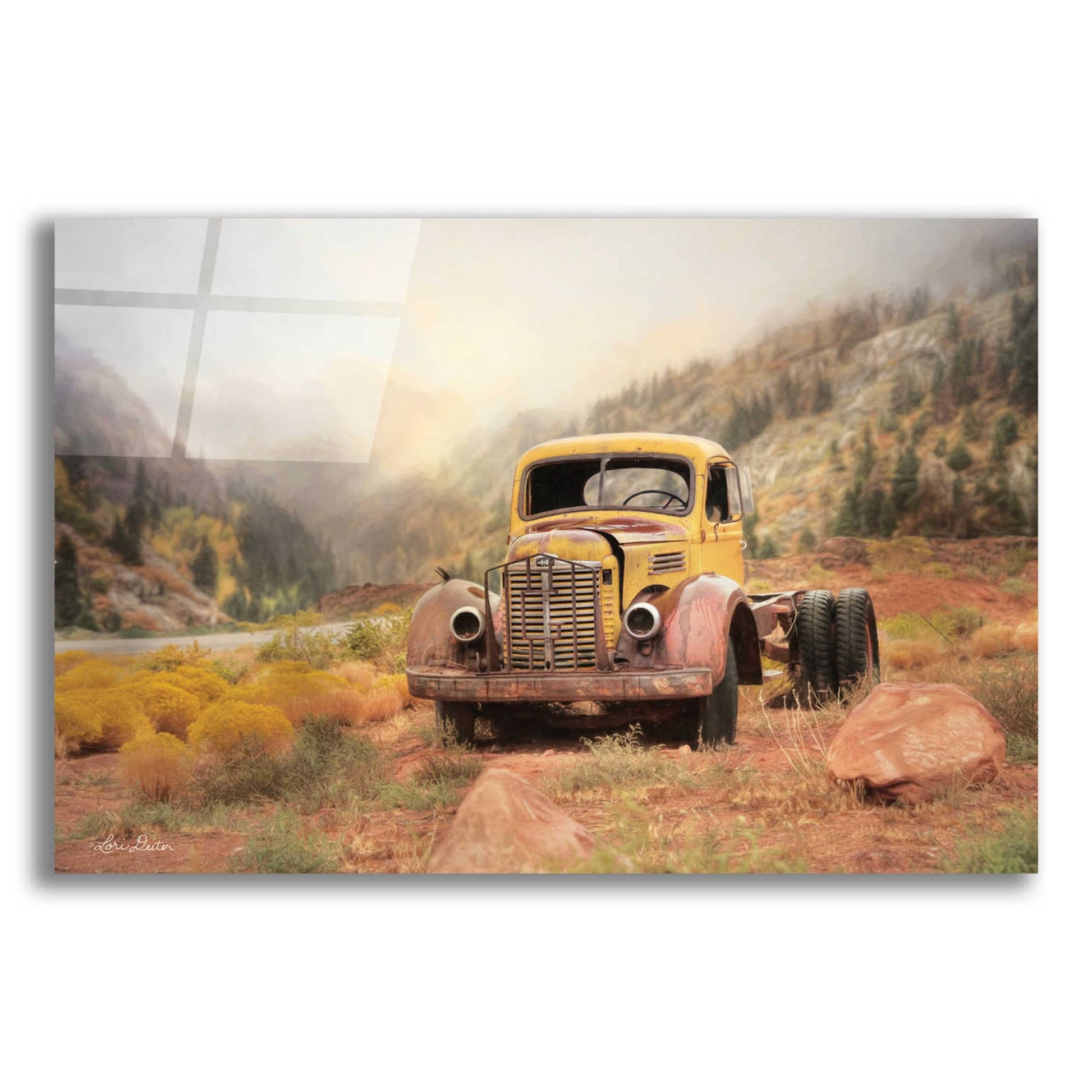 Epic Art 'Southwestern Relic' by Lori Deiter Acrylic Glass Wall Art,24x16