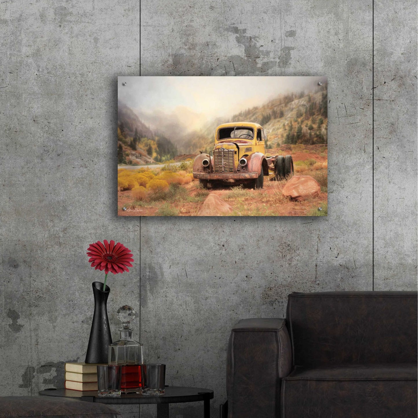 Epic Art 'Southwestern Relic' by Lori Deiter Acrylic Glass Wall Art,36x24