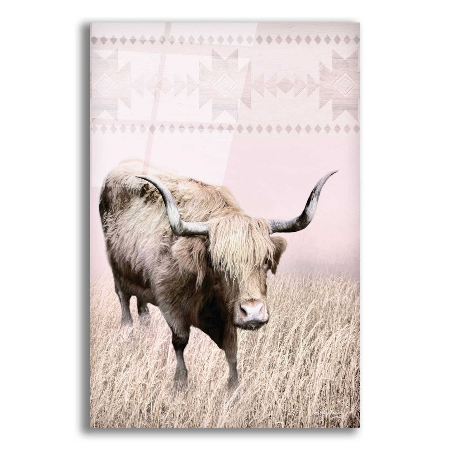 Epic Art 'Rosie the Cow' by Lori Deiter Acrylic Glass Wall Art