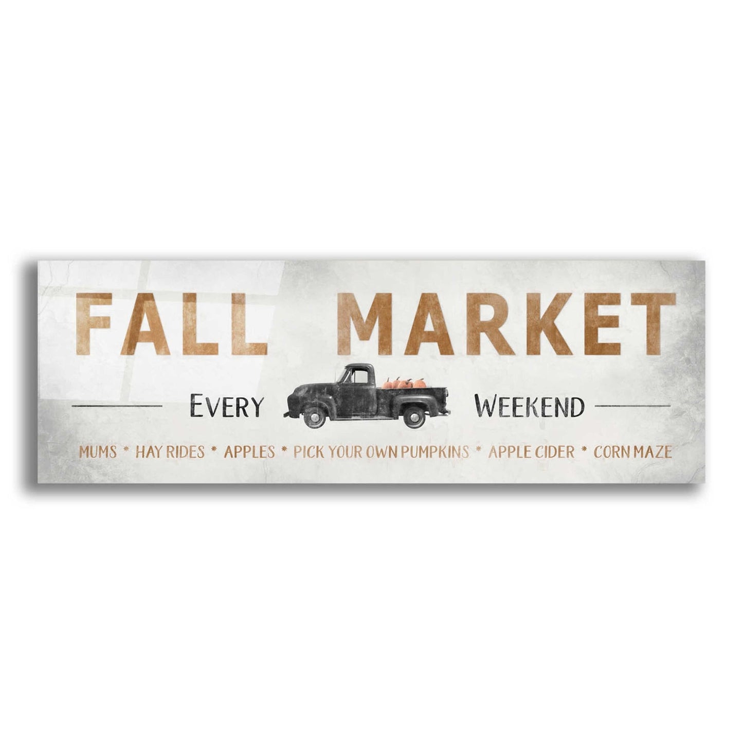 Epic Art 'Fall Market' by Lori Deiter Acrylic Glass Wall Art,3:1