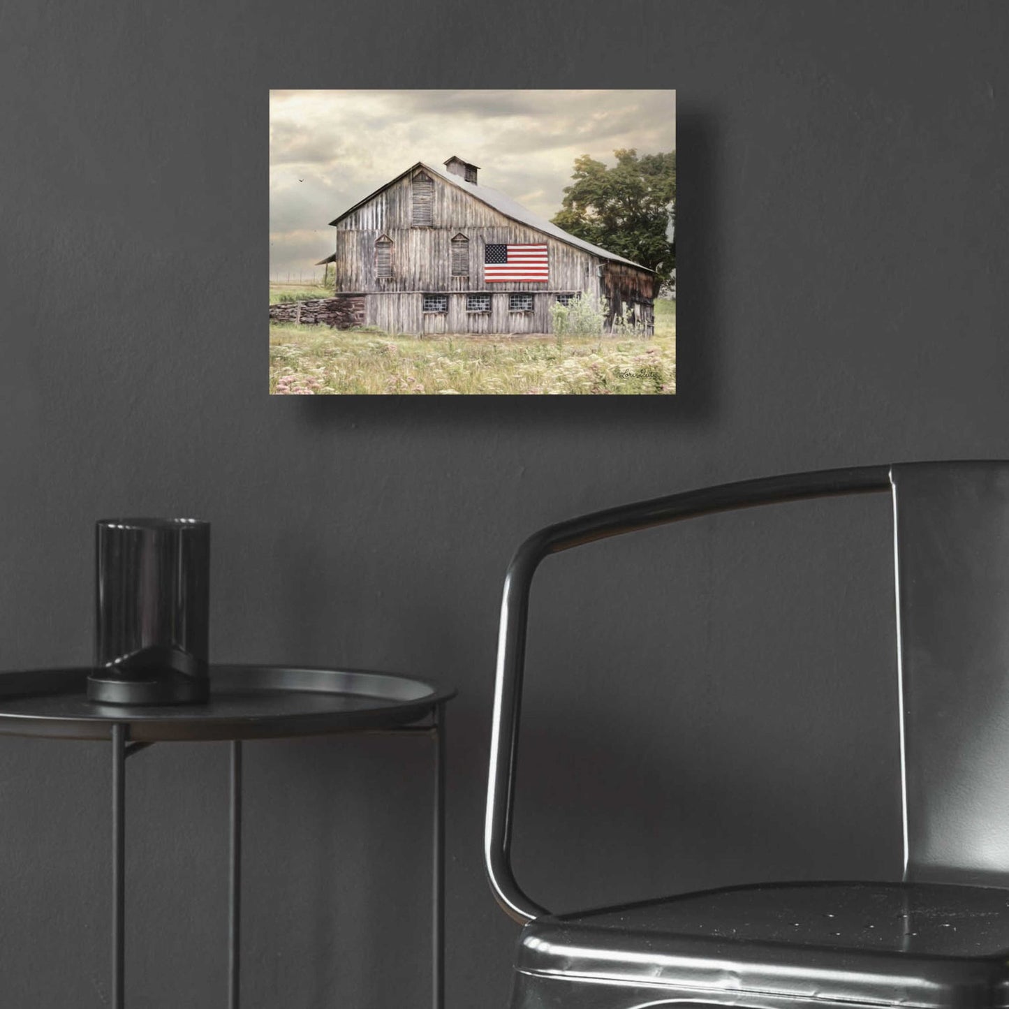 Epic Art 'Rural Virginia Barn' by Lori Deiter Acrylic Glass Wall Art,16x12