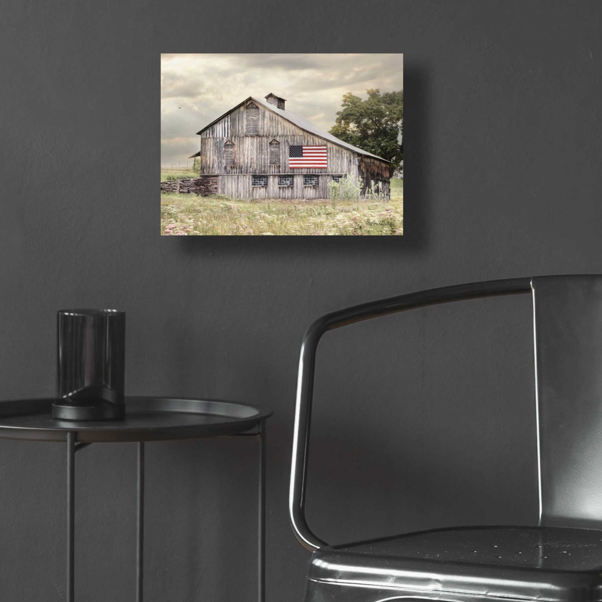 Epic Art 'Rural Virginia Barn' by Lori Deiter Acrylic Glass Wall Art,16x12