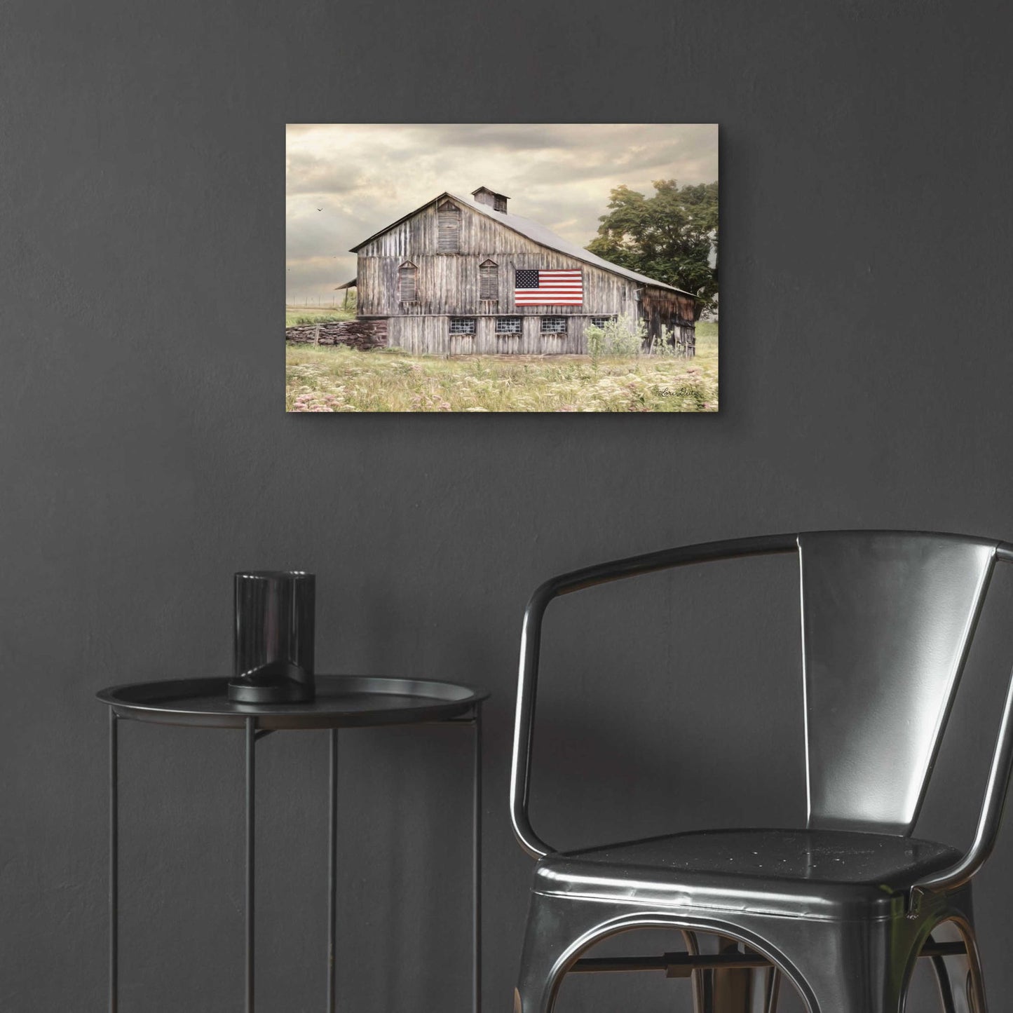 Epic Art 'Rural Virginia Barn' by Lori Deiter Acrylic Glass Wall Art,24x16