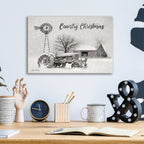 Epic Art 'Country Christmas' by Lori Deiter Acrylic Glass Wall Art,16x12