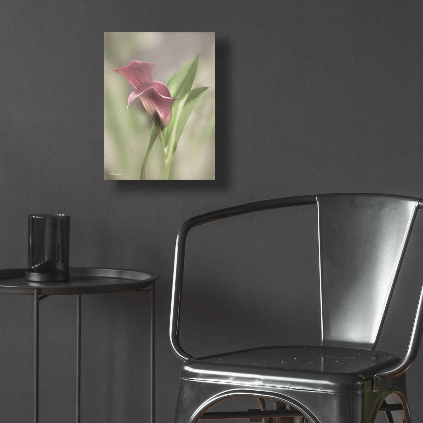 Epic Art 'Pink Calla Lily' by Lori Deiter Acrylic Glass Wall Art,12x16