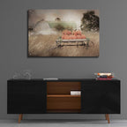 Epic Art 'Pumpkin Harvest Barn' by Lori Deiter Acrylic Glass Wall Art,36x24